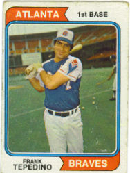 1974 Topps Baseball Cards      526     Frank Tepedino